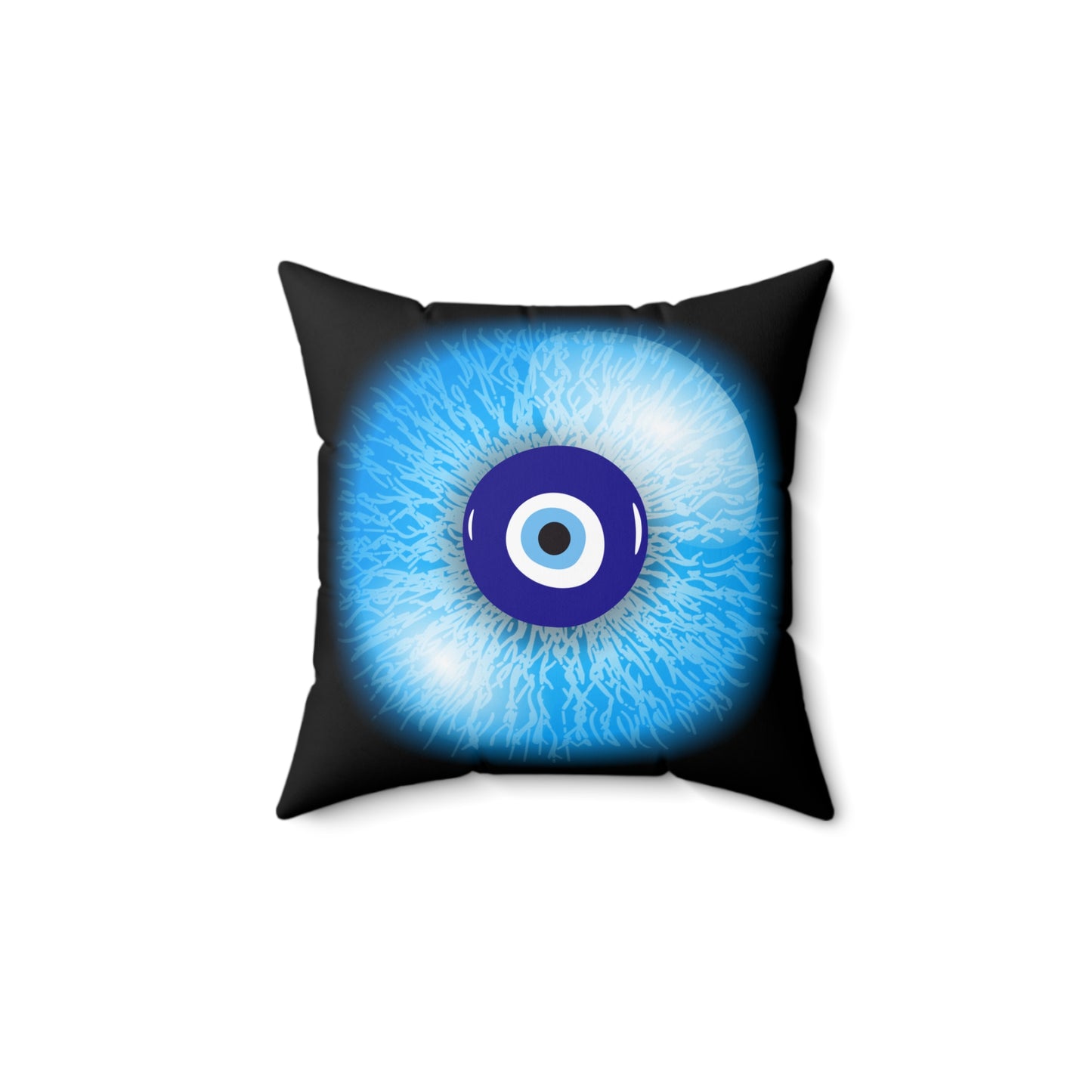 Evil Eye Decorative Pillow - Rejuvenating Home Decor for Good Vibes