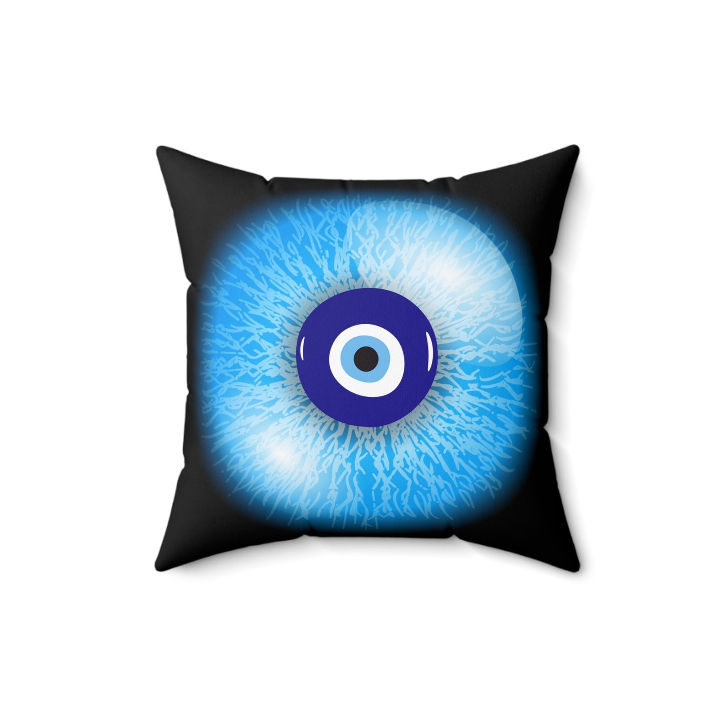 Evil Eye Decorative Pillow - Rejuvenating Home Decor for Good Vibes