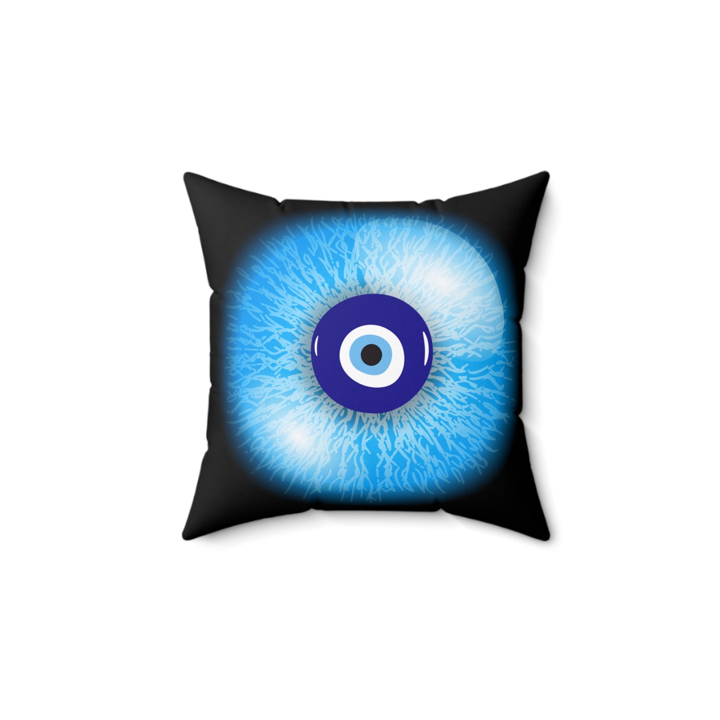 Evil Eye Decorative Pillow - Rejuvenating Home Decor for Good Vibes