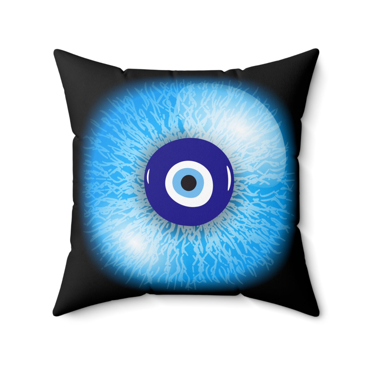 Evil Eye Decorative Pillow - Rejuvenating Home Decor for Good Vibes